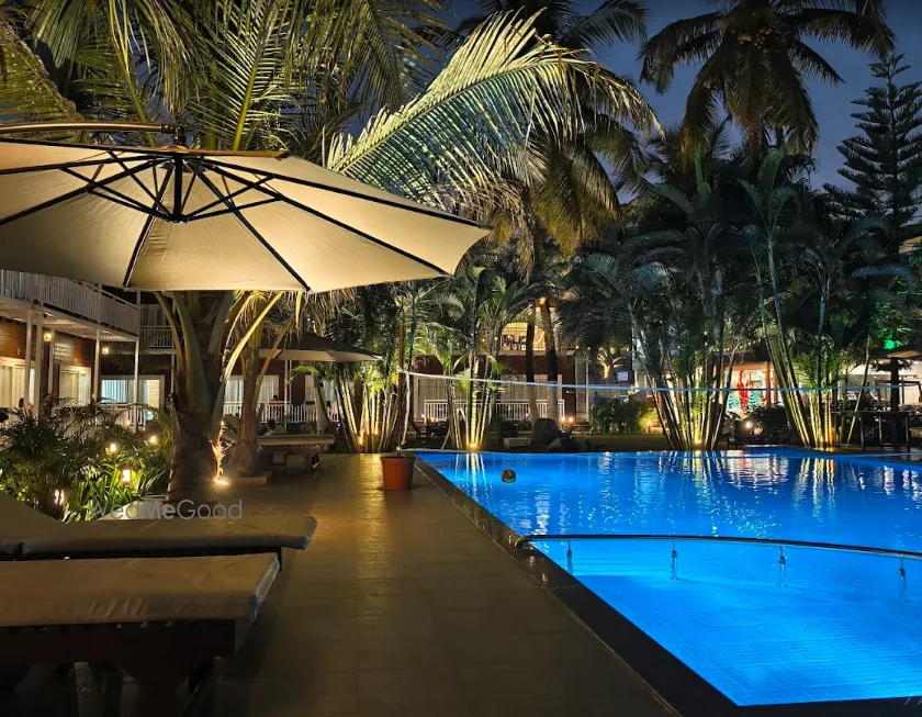 Shaan Coco Palms Resorts Morjim — photograph from the property’s public venue listing