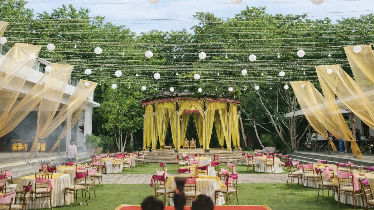 The Tamarind Tree Bangalore — wedding ceremony under giant tamarind canopy — Panigrahana