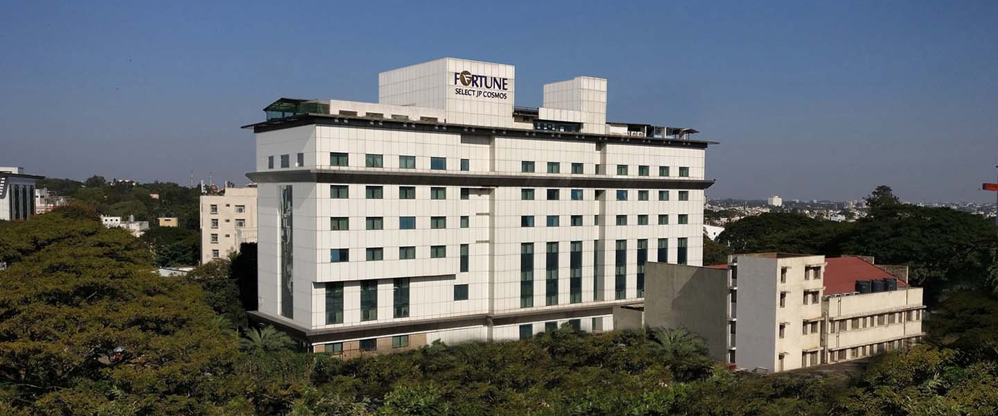 Facade of Fortune Select JP Cosmos in Bengaluru