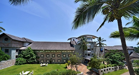 Exterior of Gokulam Grand Turtle on the Beach in Kovalam