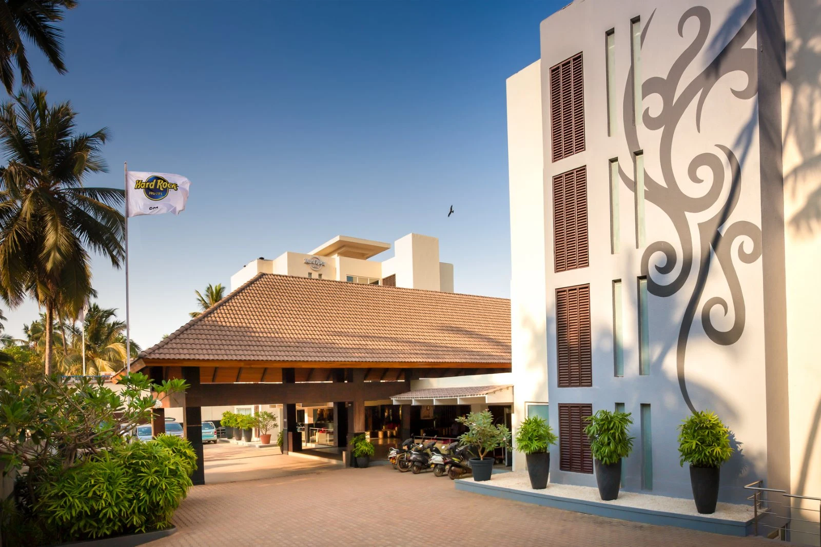 Hard Rock Hotel Goa exterior in Calangute