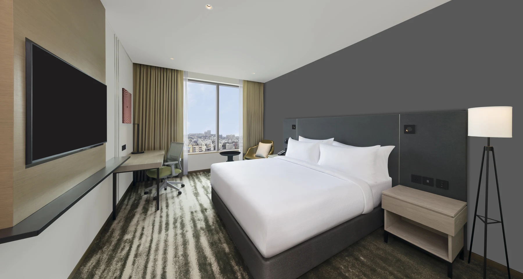 Superior king room at Hilton Garden Inn Bengaluru Embassy Manyata Business Park