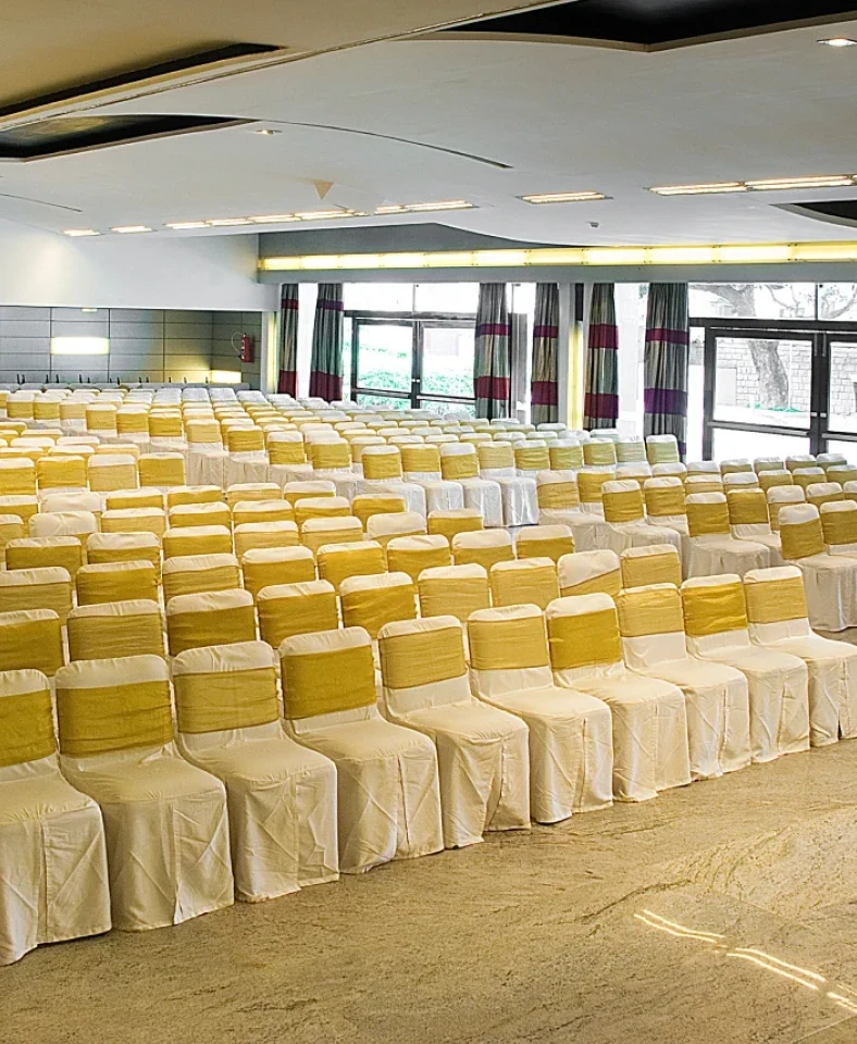 Banquet hall at MLR Convention Centre, JP Nagar