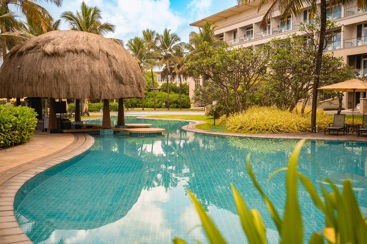 Swimming pool and gardens at Sentido Heritance Negombo