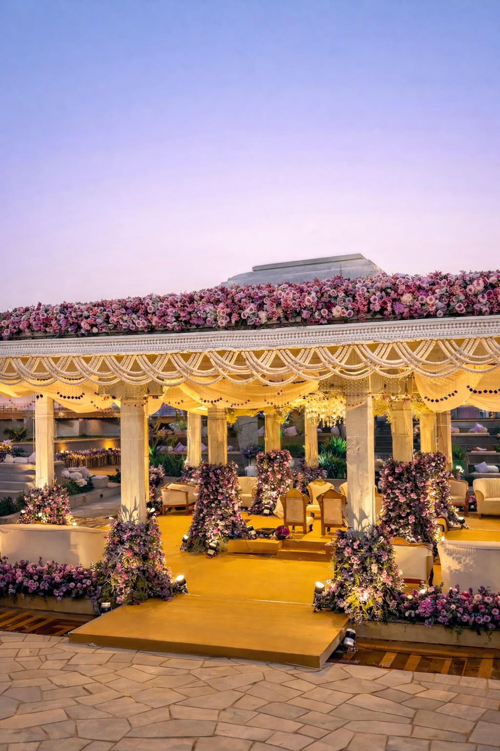 Marigold, Mirror-Work and a Ganesha of Bells: Shilpa & Gaurav's Three Days at Amita Rasa — Panigrahana Weddings