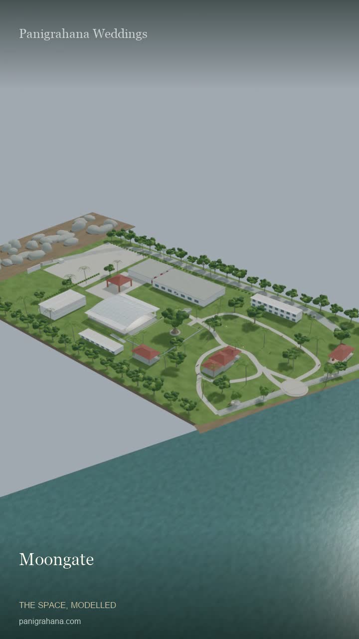 Moongate model rendered by Panigrahana Weddings